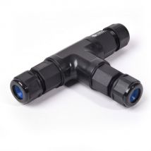 Nalto - Connecteur Étanche En T - Ip68 Borne Auto 3 Fils Ø0.75 À 2.5mm