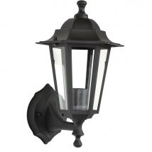 BricolageDirect - Applique Extérieure Montante 60w E27 e Elina - Plastique - Noir