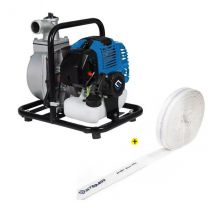 Steiner - Motopompe Thermique 2t 51.7cc 15m³/h + Tuyau De Refoulement