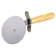 Roster - Roulette À Pizza - Roulette en inox avec manche en bois