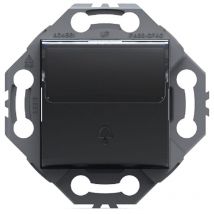 Noane - Sonnette De Porte Bouton Poussoir Anthracite - Gris anthracite