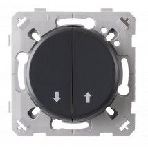 Ohmtec - Epure Commande Volet Roulant Anthracite - Gris anthracite