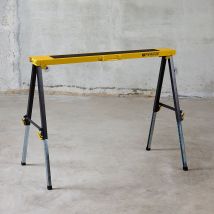 Tréteau Télescopique Pliable 150 Kg Avec Hauteur Réglable Feroce - Bricolage Direct