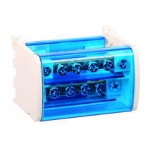 Ohmtec - Répartiteur À Barrettes Étagées Monophasé 100a