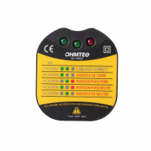 Ohmtec - Testeur De Prise 2p+t