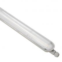 Woltz - Réglette Led Étanche Cct Et Puissance Ajustable 120cm 36w