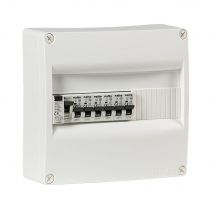 Nalto - Tableau Électrique Équipé Logement T1 Rénovation 1 Différentiel 40a + 6 Disjoncteurs