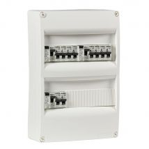 Nalto - Tableau Électrique Équipé Logement T3 À T4 Rénovation 3 Différentiels 40a + 10 Disjoncteurs