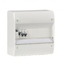 Nalto - Tableau Électrique Équipé Et Câblé Nf Spécial Extension 1 Différentiel 40a + 2 Disjoncteurs 3ka