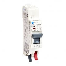 Nalto - Disjoncteur 16a Automatique 1p+n 4.5ka