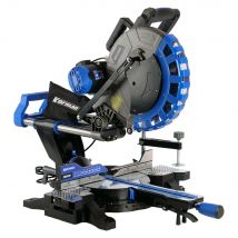 Korman - Scie À Onglet Radiale 2000w 305 Mm Laser Double Inclinaison