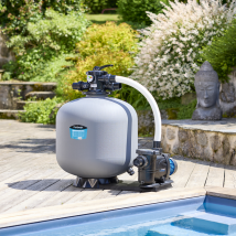 Steiner - Groupe De Filtration 1.2cv 20m³/h Ø635mm Vanne Top 6 Voies