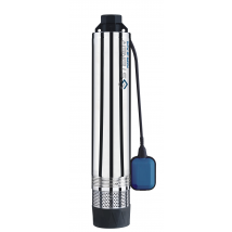 Steiner - Pompe Immergée De Puits Inox 1100w 75m - Corps de pompe Inox, Pied et sortie de refoulement en Nylon renforcé d’une bague laiton