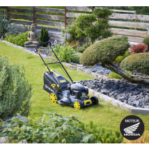 Steiner - Tondeuse Thermique Tractée 4 En 1 Mulching 51cm Moteur Honda 166 Cm³