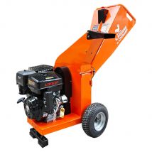 St Pierre du Champ - Broyeur De Végétaux Et De Branches Thermique Essence À Disque 420cc 100mm + Démarrage Électrique
