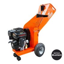 St Pierre du Champ - Broyeur De Végétaux Et De Branches Thermique Essence À Disque 420cc 100mm + Démarrage Électrique
