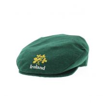 Casquette irlandaise Logo Ireland - Hanna hats - Vert - XXL - 62/63 cm - Laine - Irlande