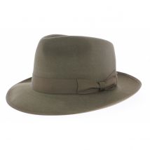 Chapeau fedora Stylmaster marron - Akubra - Akubra - Beige - 55 cm - Feutre poil - Australie