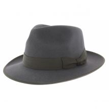 Chapeau fedora Stylmaster gris - Akubra - Akubra - Gris - 57 cm - Feutre poil - Australie