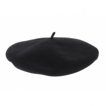 Beret chasseur alpin - tarte chasseur alpin - Traclet - Noir - 63 cm - Laine - Pays Basque