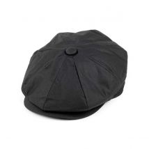 Casquette toile cirée noir JAXON - Jaxon Hats - Noir - M - 56/57 cm - Coton - Chine