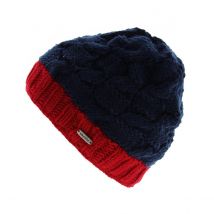 Bonnet Nuby - Cherryred Torsade - Capcho - Bleu Marine/Rouge - Taille unique - Acrylique - Népal