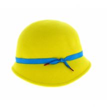 Chapeau cloche Natalina - Jaune