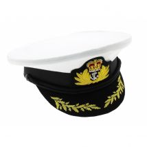 Casquette Capitaine Blanc - Traclet