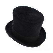 Chapeau haut de forme mélusine - Traclet - 57 cm - Feutre poil - Italie