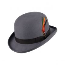 Chapeau melon Gris English Derby - Jaxon