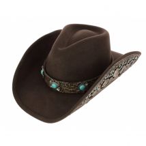 Chapeau de Cowboy Sweet Emotion Feutre - Bullhide - Bullhide - Marron - L - 58/59 cm - Feutre laine - Colombie