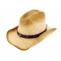 Chapeau Cowboy Rising Star Paille Naturel - Bullhide - S - 54/55 cm - Paille - Chine
