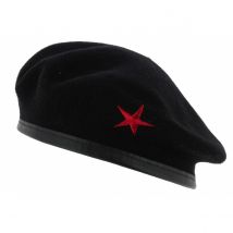 Béret Che Guevara étoile rouge - Traclet - Noir - 58 cm - Laine - France