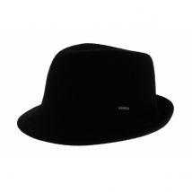 CHAPEAU TRILBY WOOL ARNOLD - KANGOL - Kangol - Noir - L - 58/59 cm - Laine - Chine