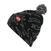 Bonnet Pompon Danamo Acrylique Noir - Official - Taille unique - Acrylique - Chine