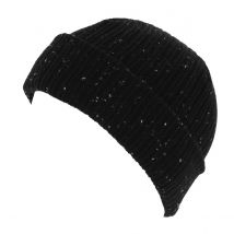 Bonnet Mixte Fisherman Cuff Acrylique Noir - New Era - Taille unique - Acrylique - Chine