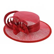 Chapeau De Cérémonie Anouck Rouge - Traclet