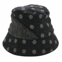 Bob Tinker Laine Anthracite Doublé Polaire - Mtm - 57 cm - Laine - Europe