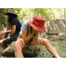 Chapeau Safari Wanderer Globe Trotteur T3 Wanderer Rouille Tilley - 61 cm - Coton - Canada