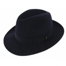 Chapeau Borsalino Marengo Marine - 60 cm - Feutre poil - Italie