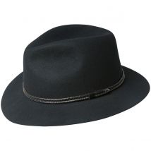 Chapeau Meren Noir - L - 58/59 cm - Feutre laine - Etats Unis d'Amérique