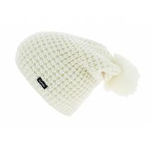 Bonnet Long Pompon Bailey Laine Blanc - Eisbär - Taille unique - laine/acrylique - Autriche