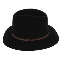 Chapeau Feutre lapin Noir - Fléchet - XL - 60/61 cm - Feutre poil - République Tchèque