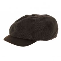 Casquette Arnold Winkle Style Velours Marron - Aussie Apparel