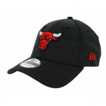Casquette Fitted Heather Bulls Laine Anthracite - New Era - 54-57 cm - 8acrylique/laine/élasthanne - Chine