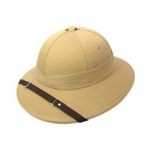 Casque colonial Français Grande Taille - Traclet - Beige - Taille unique - Coton - Vietnam