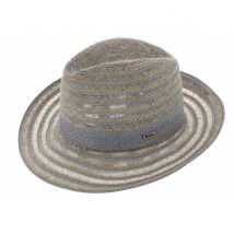 Chapeau Fedora Atlantic Treccia Gris - Tesi - 59 cm - Abarca - Italie