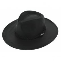 Chapeau Annville Stetson noir - M - 56/57 cm - Cuir - Chine