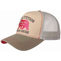 Snapback Shafter Coton Beige - Stetson - Taille unique - Coton - Chine