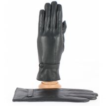 Gants Dave Cuir d'Agneau Noir - Traclet